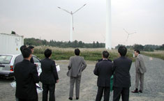 風力発電所見学(青森)